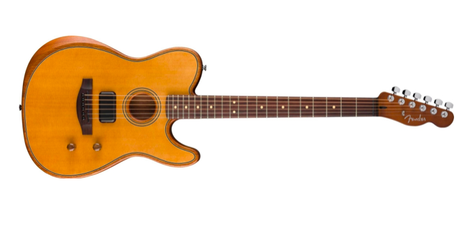 Fender Standard Acoustasonic Tele, Aged Natural